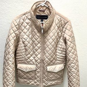 Tommy Hilfiger quilted zip-up jacket for women
